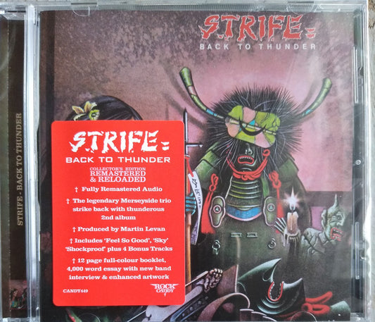 Strife (3) : Back To Thunder (CD, Album, Dlx, RE, RM, Spe)