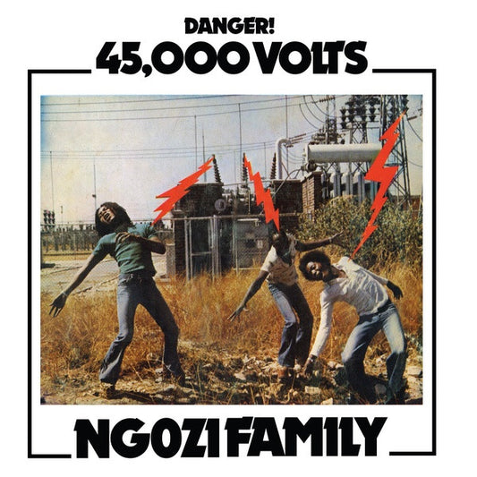 Ngozi Family : 45,000 Volts (LP, Album, RE, RP)