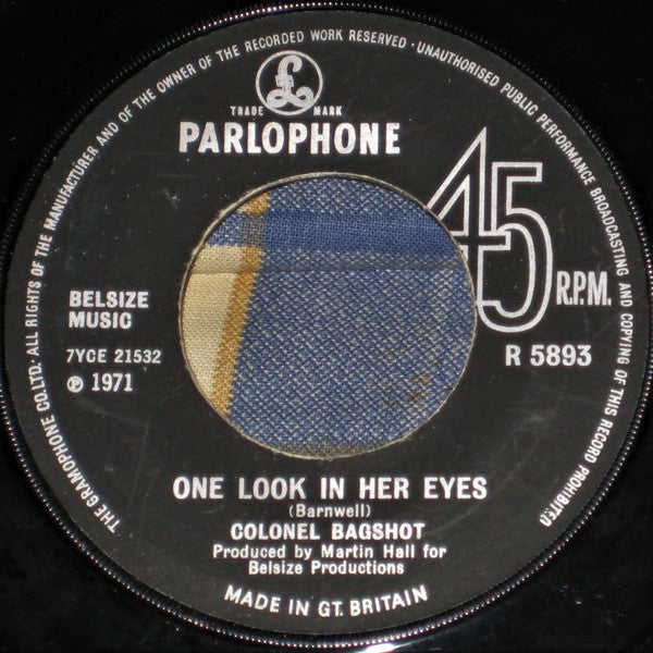 Colonel Bagshot : Georgia Fireball (7")
