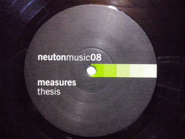 Measures : Thesis (12")