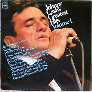Johnny Cash : Greatest Hits Volume 1 (LP, Comp)