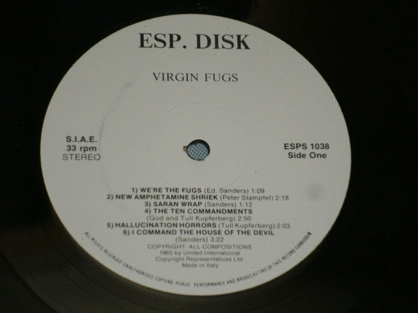 The Fugs : Virgin Fugs (LP, Album, RE)