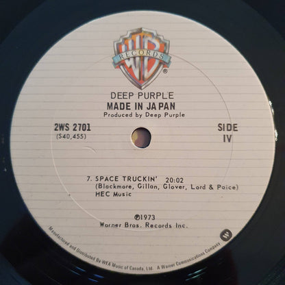 Deep Purple : Made In Japan (2xLP, Album, Sin)