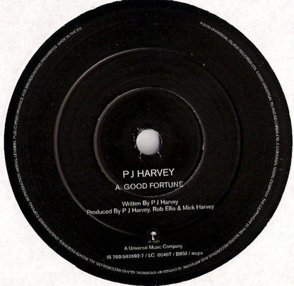 PJ Harvey : Good Fortune (7", Single)
