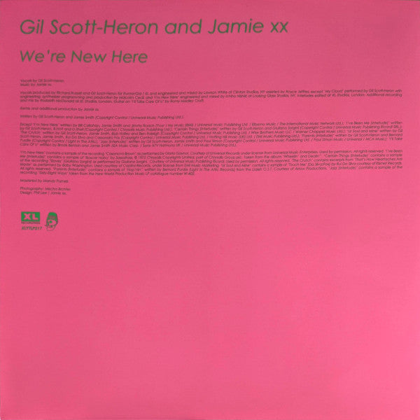 Gil Scott-Heron and Jamie xx : We're New Here (LP, Album, RE)