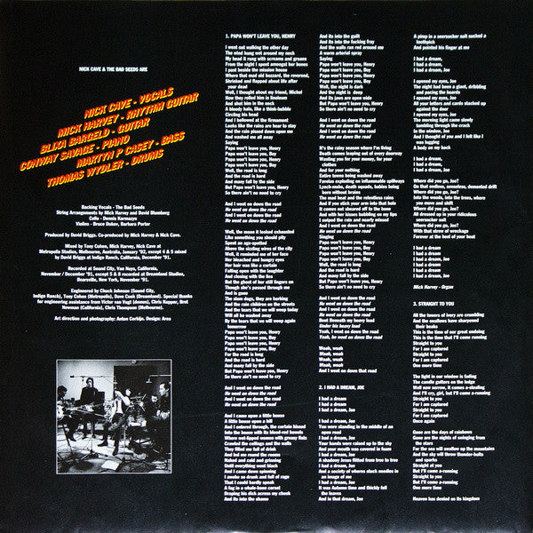 Nick Cave & The Bad Seeds : Henry's Dream (LP, Album, Ltd)