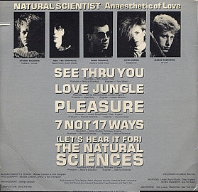 Natural Scientist : Anaesthetic Of Love (12", EP)