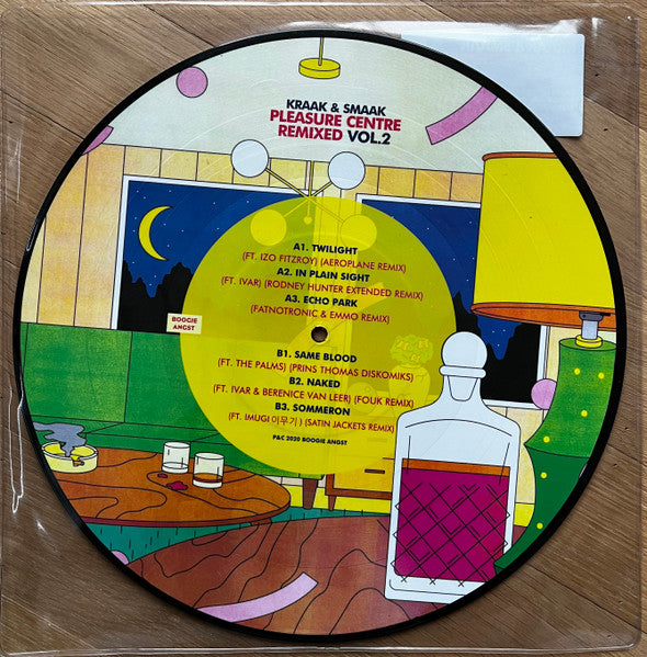 Kraak & Smaak : Pleasure Centre Remixed Vol. 2 (LP, Album, Pic)