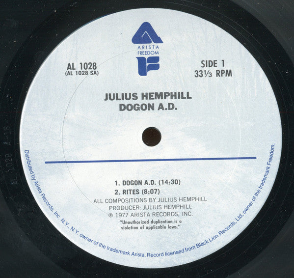 Julius Hemphill : Dogon A.D. (LP, Album, RE)