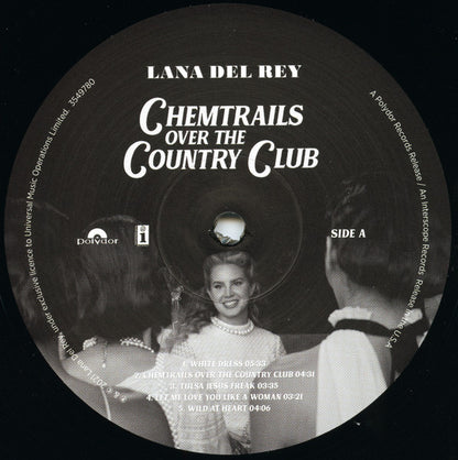 Lana Del Rey : Chemtrails Over The Country Club (LP, Album, Gat)