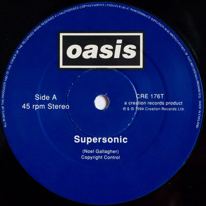 Oasis (2) : Supersonic (12", Single)