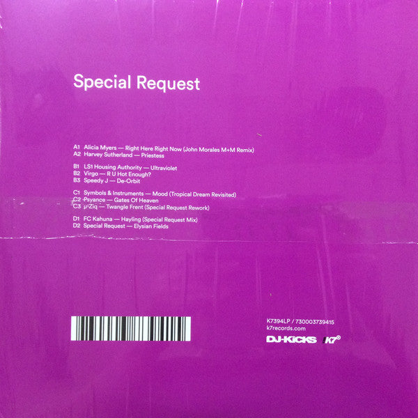 Special Request (4) : DJ-Kicks (2x12", Comp)