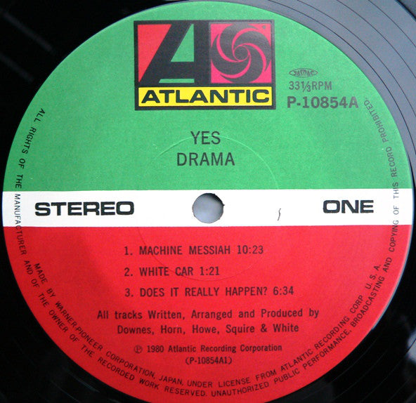 Yes : Drama (LP, Album, Gat)