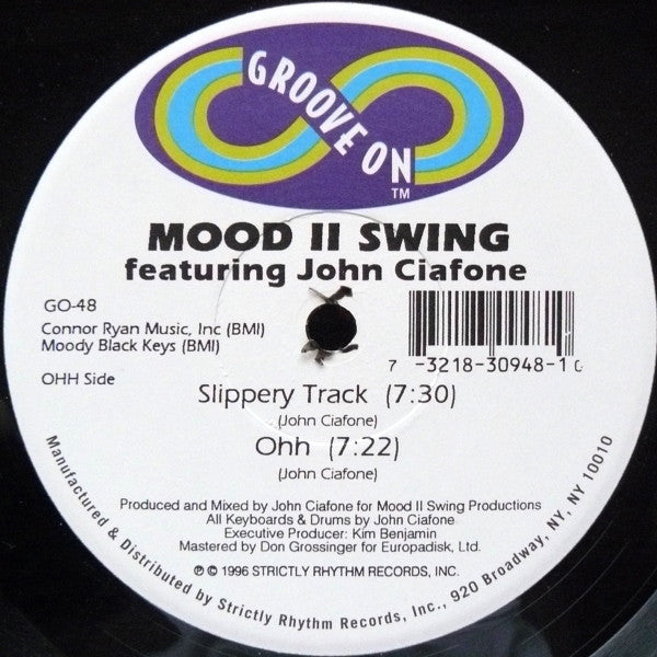 Mood II Swing Featuring John Ciafone : I See You Dancing (12")