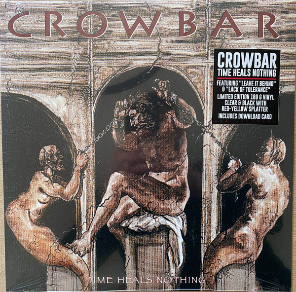 Crowbar (2) : Time Heals Nothing (LP, Album, Ltd, RE, Cle)