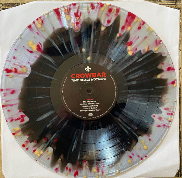 Crowbar (2) : Time Heals Nothing (LP, Album, Ltd, RE, Cle)