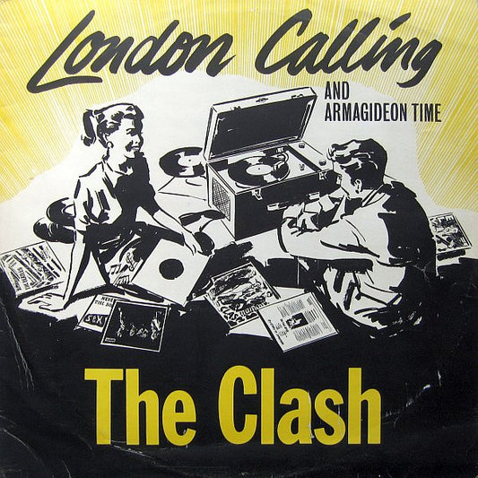 The Clash : London Calling And Armagideon Time (12", Single)