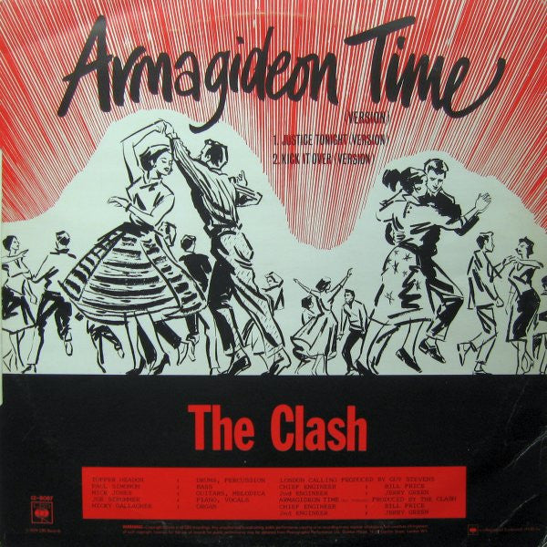The Clash : London Calling And Armagideon Time (12", Single)