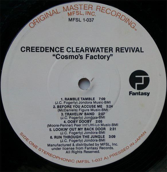 Creedence Clearwater Revival : Cosmo's Factory (LP, Album, Ltd, RE, RM)