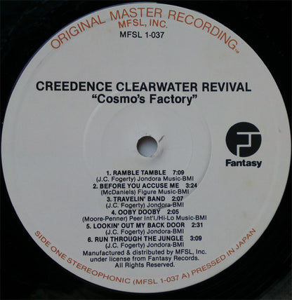 Creedence Clearwater Revival : Cosmo's Factory (LP, Album, Ltd, RE, RM)