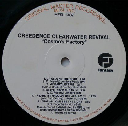 Creedence Clearwater Revival : Cosmo's Factory (LP, Album, Ltd, RE, RM)