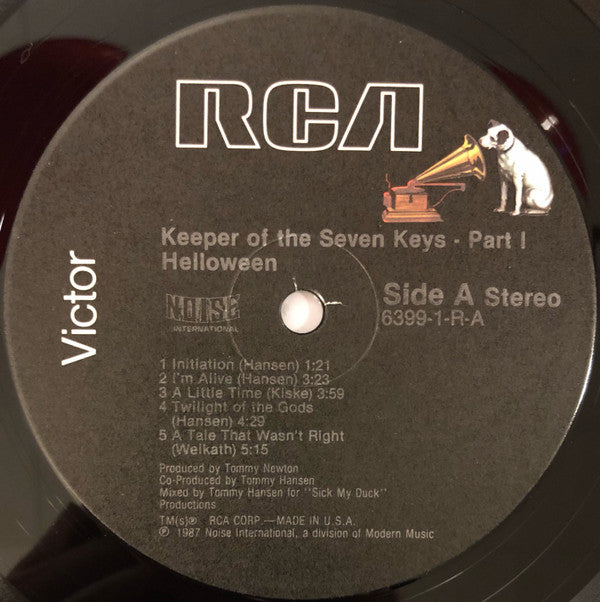 Helloween : Keeper Of The Seven Keys (Part I) (LP, Album)