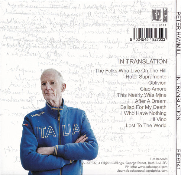 Peter Hammill : In Translation (CD, Album)