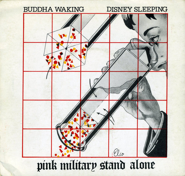 Pink Military Stand Alone : Buddha Waking Disney Sleeping (7")