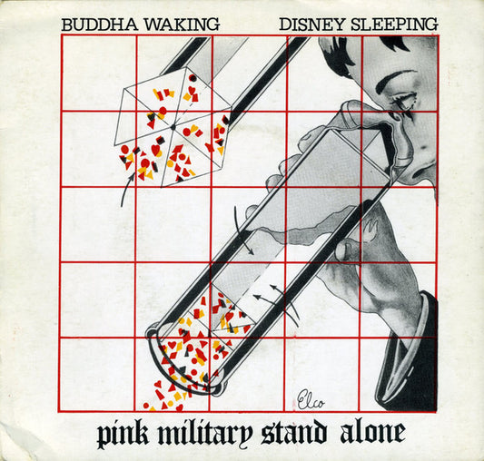 Pink Military Stand Alone : Buddha Waking Disney Sleeping (7")