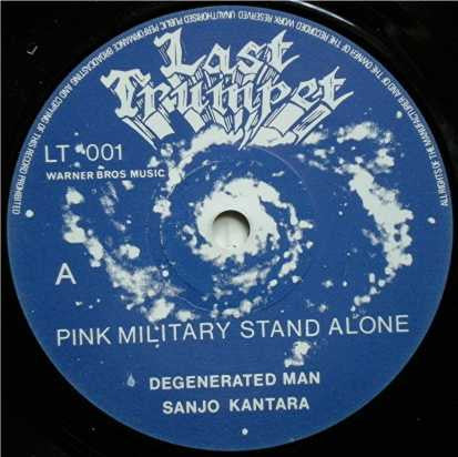 Pink Military Stand Alone : Buddha Waking Disney Sleeping (7")