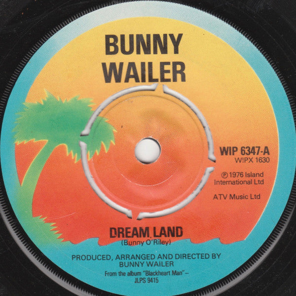 Bunny Wailer : Dream Land (7", Single)