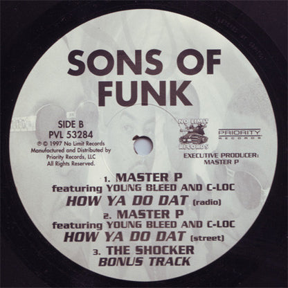 Sons Of Funk : Pushin' Inside You (12")