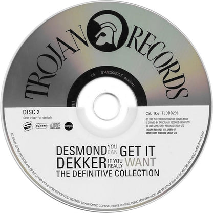 Desmond Dekker : You Can Get It If You Really Want - The Definitive Collection (2xCD, Comp, Sli)