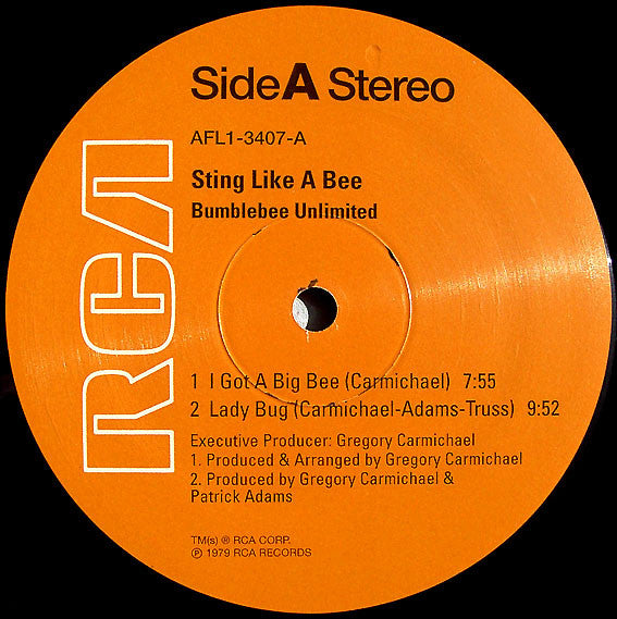 Bumblebee Unlimited : Sting Like A Bee (LP, Album, RE)