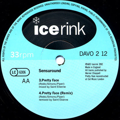 Sensuround : Blind Faith / Pretty Face (12")
