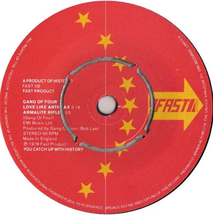 Gang Of Four : Damaged Goods / Love Like Anthrax / Armalite Rifle (7", Single, RE)