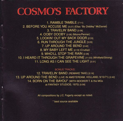 Creedence Clearwater Revival : Cosmo's Factory (CD, Album, RE, Uni)