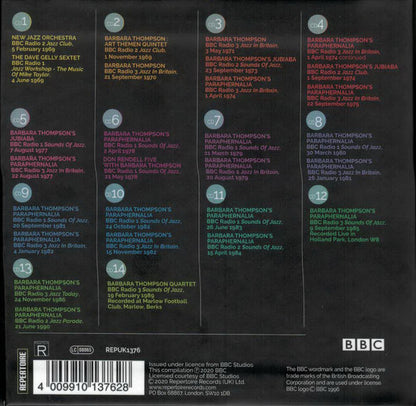 Barbara Thompson : Live At The BBC (14xCD, RM + Box)