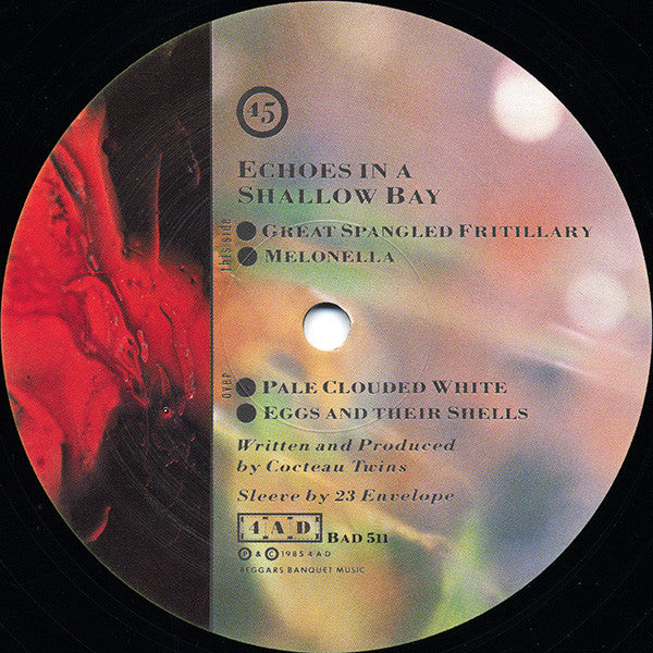 Cocteau Twins : Echoes In A Shallow Bay (12", EP)