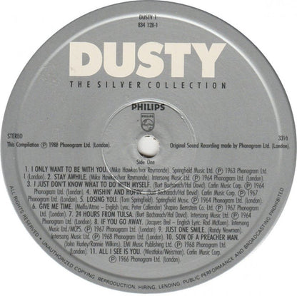 Dusty Springfield : Dusty - The Silver Collection (LP, Comp, Gat)