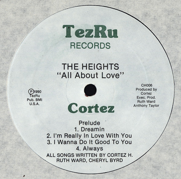 Cortez* : All About Love (LP)