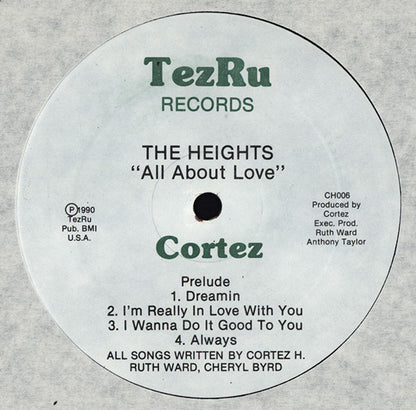 Cortez* : All About Love (LP)