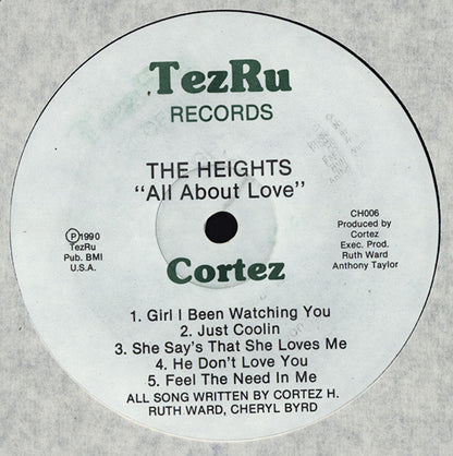 Cortez* : All About Love (LP)