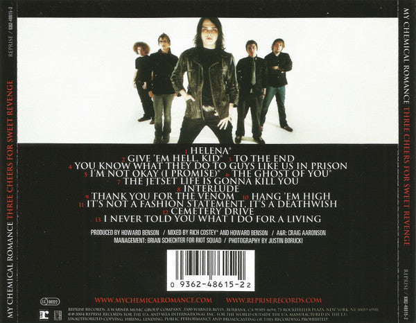 My Chemical Romance : Three Cheers For Sweet Revenge (CD, Album)