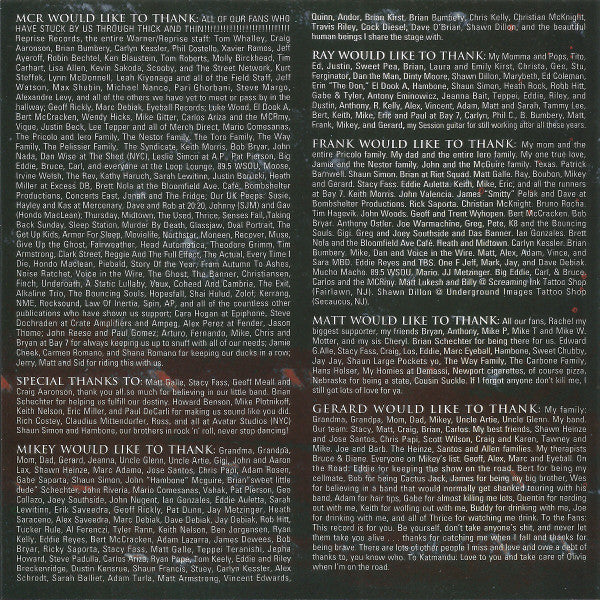 My Chemical Romance : Three Cheers For Sweet Revenge (CD, Album)