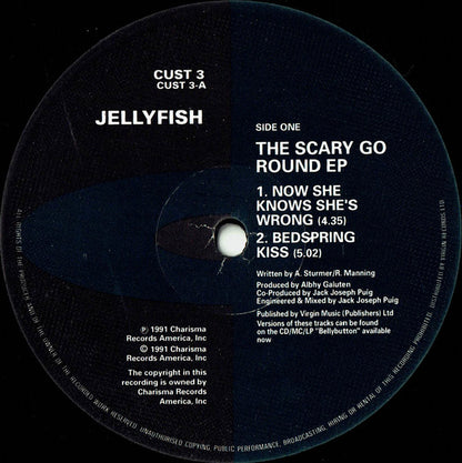 Jellyfish (2) : The Scary-Go-Round E.P. (12", EP)