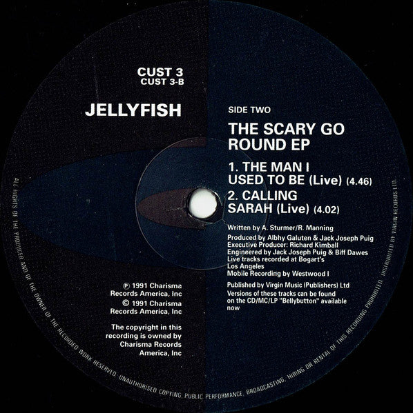 Jellyfish (2) : The Scary-Go-Round E.P. (12", EP)