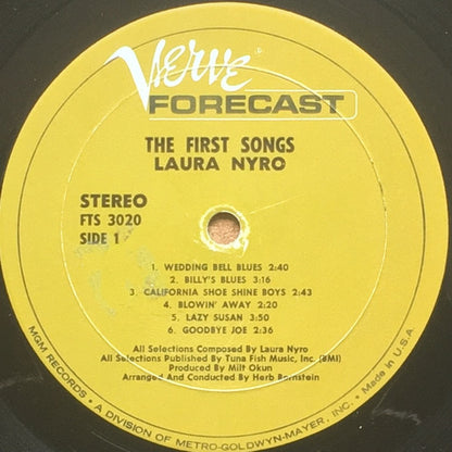 Laura Nyro : The First Songs... (LP, Album, RE)
