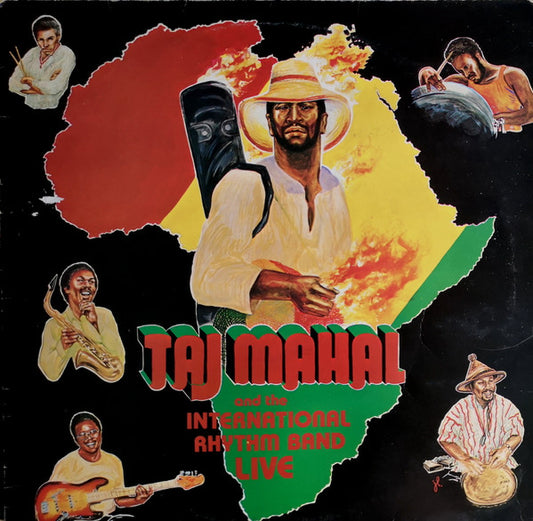Taj Mahal And The International Rhythm Band : Live (LP, Album)