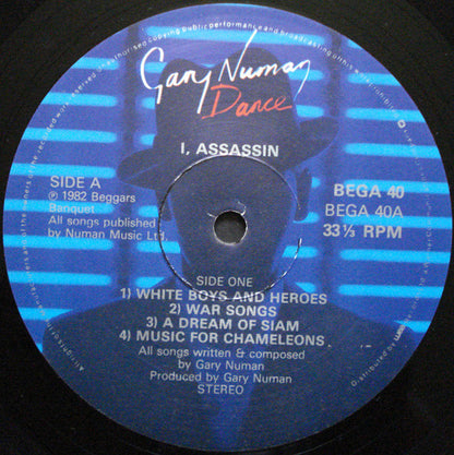 Gary Numan : I, Assassin (LP, Album, Dan)
